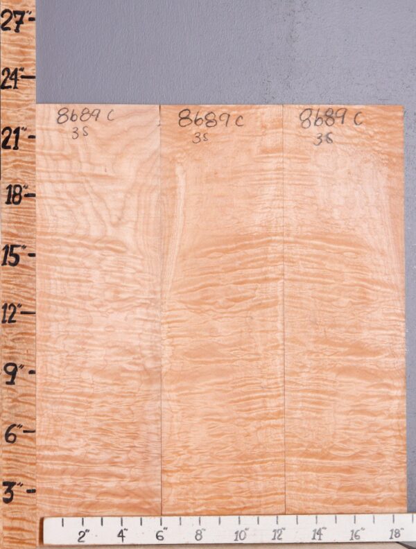 Musical Quilted Maple 3 Board Set Microlumber 19"1/4 X 22" X 1/4" (NWT-8689C - Image 2