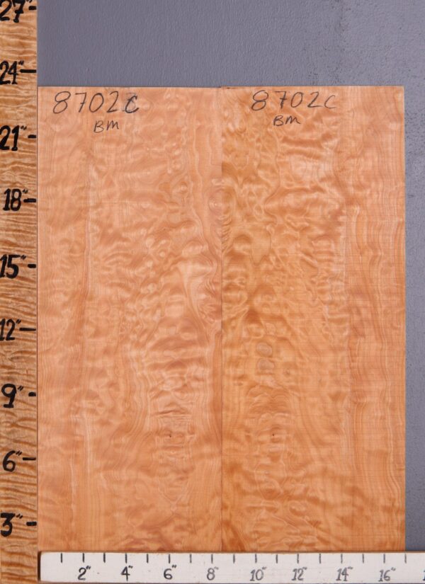 Musical Curly Maple Bookmatch Microlumber 17"1/4 X 23" X 1/4" (NWT-8702C) - Image 2