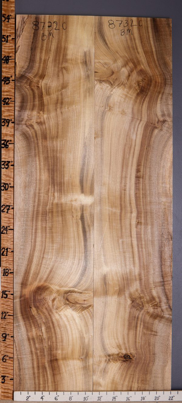 5A Curly Myrtlewood Lumber 22"1/4 X 54" X 4/4 (NWT-8732C)