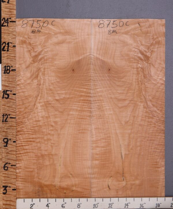 Musical Curly Maple Microlumber Bookmatch 19"1/8 X 24" X 1/4 (NWT-8750C) - Image 2