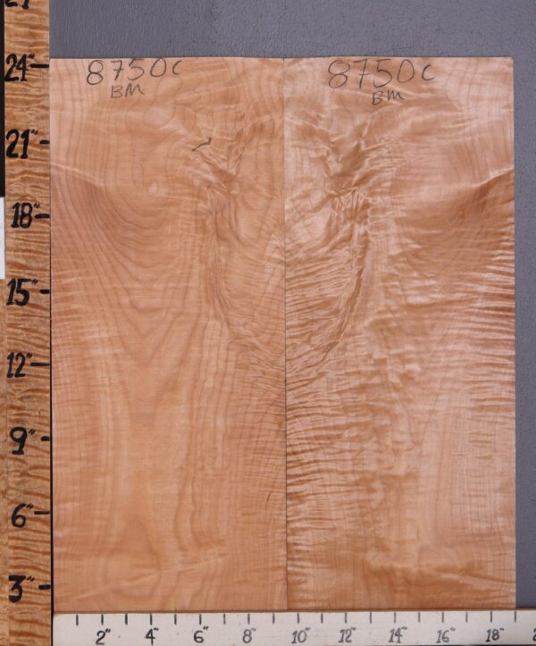 Musical Curly Maple Microlumber Bookmatch 19"1/8 X 24" X 1/4 (NWT-8750C)