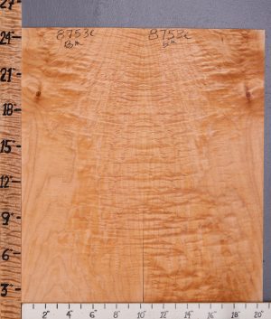 5A Curly Maple Microlumber Bookmatch 20"5/8 X 24" X 1/4 (NWT-8753C)