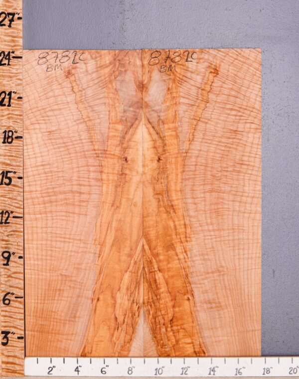 Musical Curly Maple Microlumber Bookmatch 17"7/8 X 24" X 1/4 (NWT-8782C) - Image 2