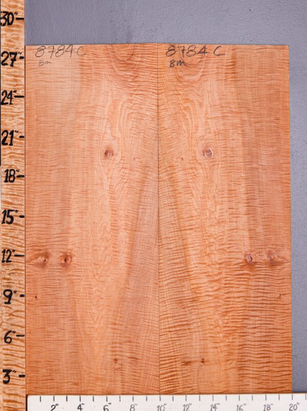 Musical Curly Maple Microlumber Bookmatch 20"1/4 X 27" X 1/4 (NWT-8784C) - Image 2