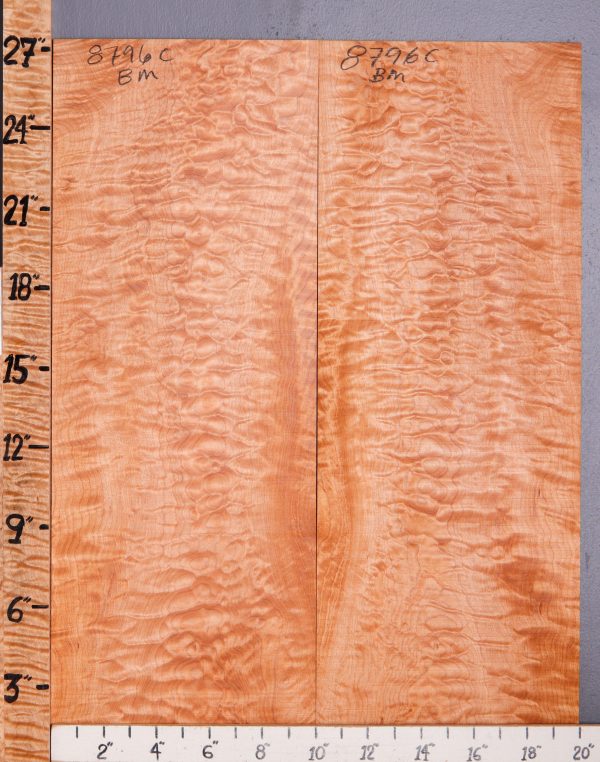 Musical Quilted Maple Microlumber Bookmatch 20"1/8 X 27" X 1/8 (NWT-8796C)