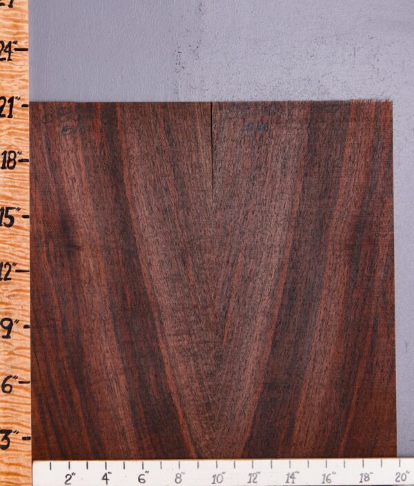 Musical Marbled Claro Walnut Microlumber Bookmatch 20" X 21" X 1/8 (NWT-8803C) - Image 2