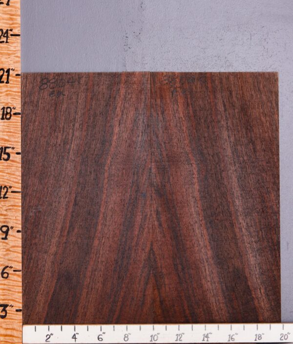 Musical Marbled Claro Walnut Microlumber Bookmatch 20" X 21" X 1/8 (NWT-8804C) - Image 2