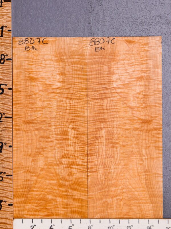 Musical Quilted Maple Microlumber Bookmatch 15"1/2 X 20" X 1/8 (NWT-8807C) - Image 2