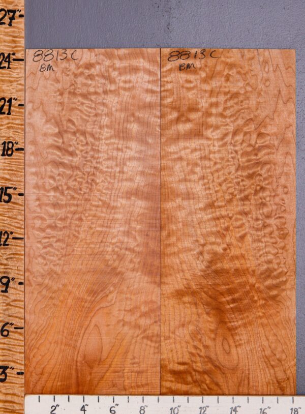 Musical Quilted Curly Maple Microlumber Bookmatch 18"1/4 X 24" X 1/8 (NWT-8813C) - Image 2