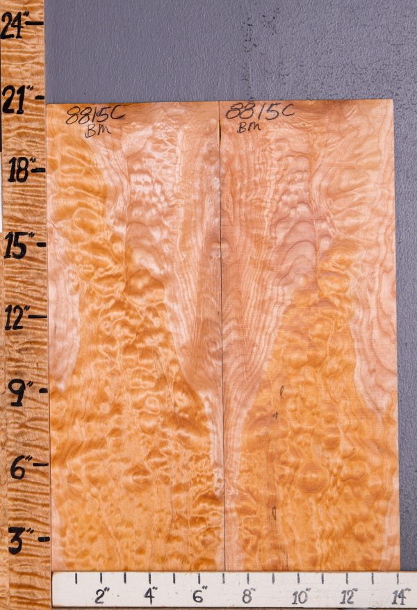 Musical Quilted Curly Maple Microlumber Bookmatch 14"1/8 X 20" X 1/8 (NWT-8815C)