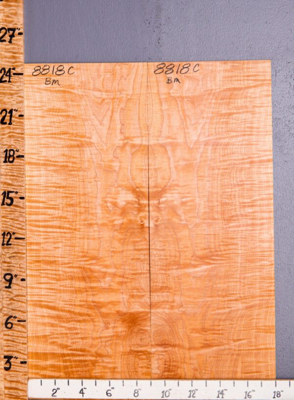 Musical Curly Maple Microlumber Bookmatch 18" X 24" X 1/8 (NWT-8818C)