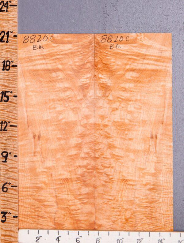 Musical Quilted Curly Maple Microlumber Bookmatch 19" X 25" X 1/8 (NWT-8819C) - Image 2