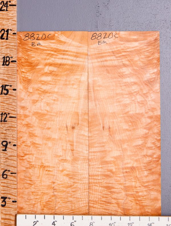 Musical Quilted Curly Maple Microlumber Bookmatch 19" X 25" X 1/8 (NWT-8819C)