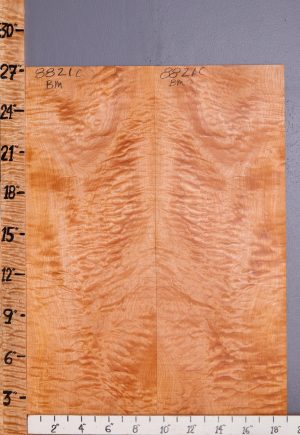 Musical Quilted Curly Maple Microlumber Bookmatch 19"1/8 X 27" X 1/8 (NWT-8821C)