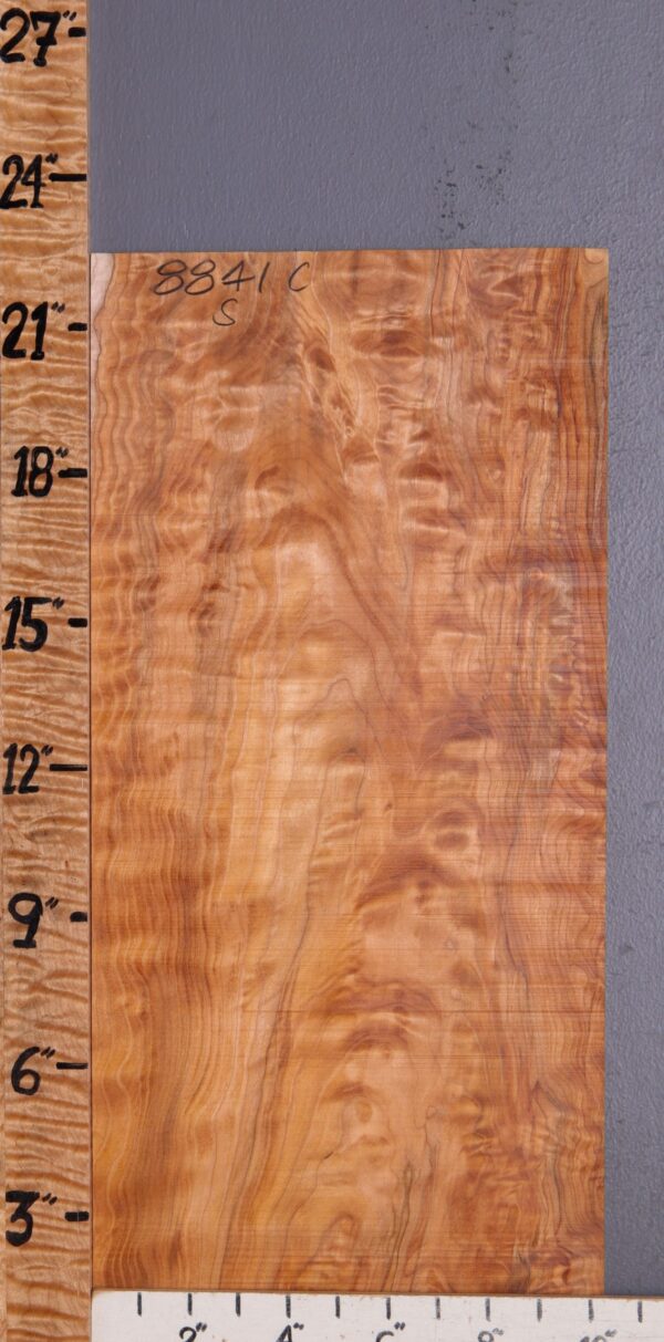 Musical Red Heart Curly Quilted Maple Microlumber 10"1/4 X 22" X 1/4 (NWT-8841C) - Image 2