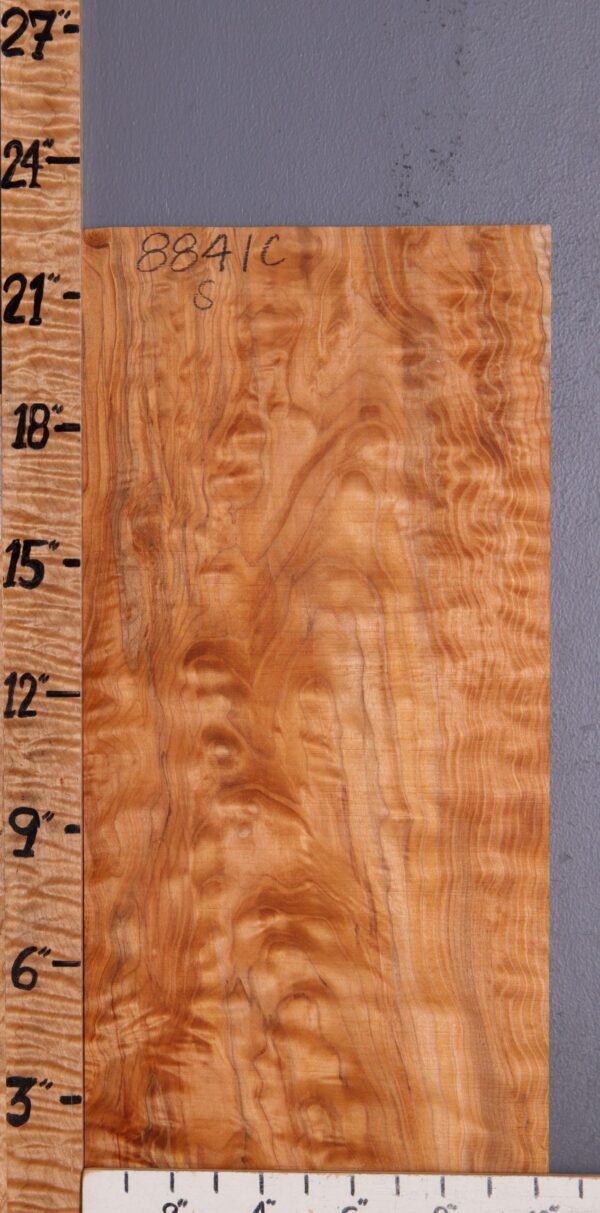 Musical Red Heart Curly Quilted Maple Microlumber 10"1/4 X 22" X 1/4 (NWT-8841C)