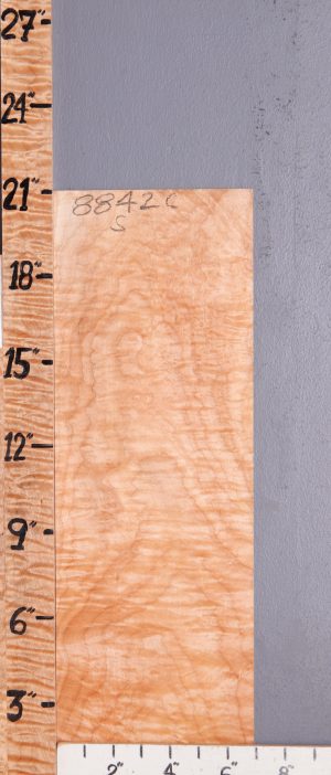 Musical Curly Quilted Maple Microlumber 7" X 21" X 1/16 (NWT-8842C)