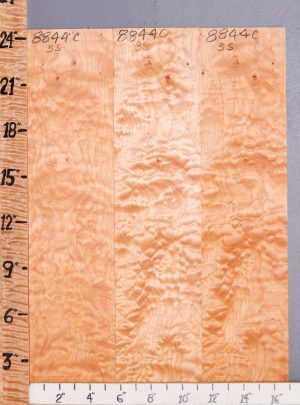 Musical Quilted Maple Microlumber 3 Board Set 17" X 24" X 1/4 (NWT-8844C)