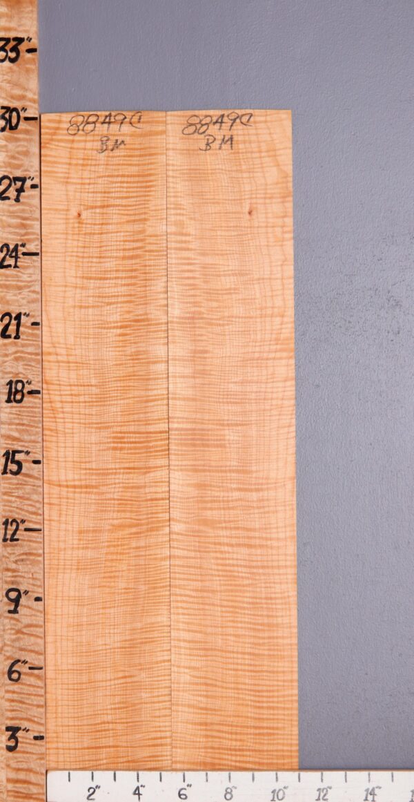 Musical Curly Maple Microlumber Bookmatch 11" X 30" X 1/8 (NWT-8849C)