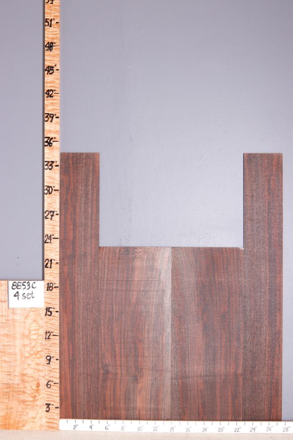 Musical Marbled Claro Walnut Acoustic Back and Side Set (NWT-8853C) Bookmatched Back - 17"1/4 X 23" X .160" 2 Sides - 9"1/2 X 34" X .160"