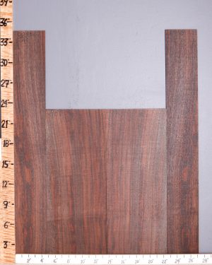 Musical Marbled Claro Walnut Acoustic Back and Side Set 27"1/4 X 34" X .160" (NWT-8855C) Bookmatched Back - 17"3/4 X 23" X .160" 2 Sides - 9"1/2 X 34" X .160"