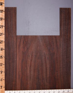Musical Marbled Claro Walnut Acoustic Back and Side Set 27"1/4 X 34" X .160" (NWT-8865C) Bookmatched Back - 17"3/4 X 23" X .160" 2 Sides - 9"3/4 X 34" X .160"