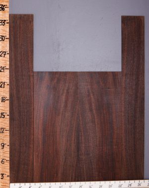 Musical Marbled Claro Walnut Acoustic Back and Side Set 27"1/4 X 34" X .160" (NWT-8866C) Bookmatched Back - 17"3/4 X 23" X .160" 2 Sides - 9"3/4 X 34" X .160"