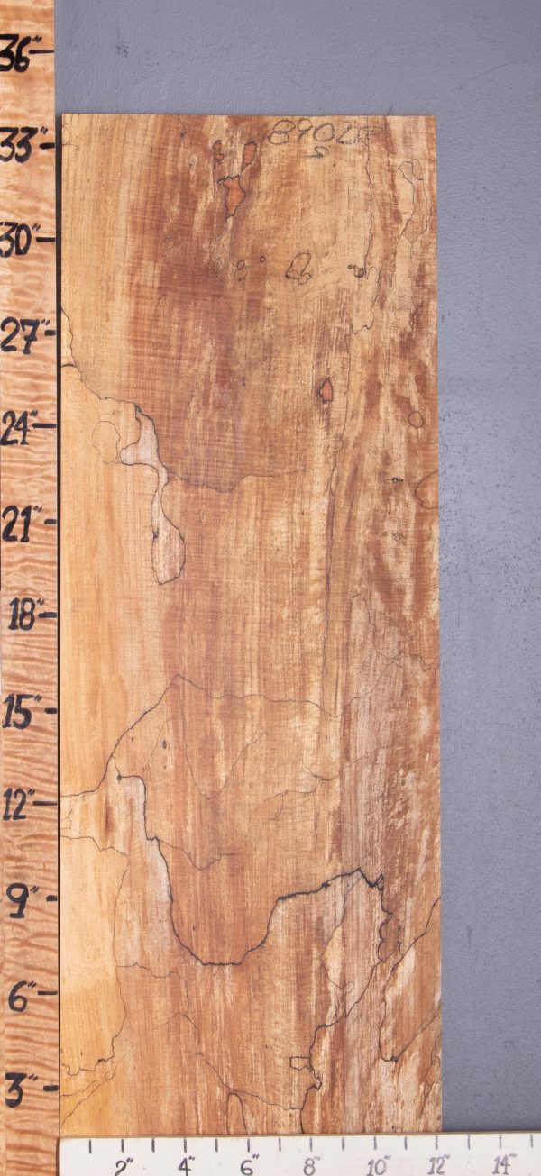 5A Spalted Maple Bookmatch Microlumber 12" X 33" X 1/2 (NWT-8902C)