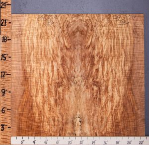 5A Spalted Curly Maple Bookmatch Microlumber 22"3/4 X 22" X 3/8 (NWT-8935C)