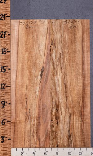 5A Spalted Curly Maple Bookmatch Microlumber 13"3/4 X 23" X 3/8 (NWT-8960C)