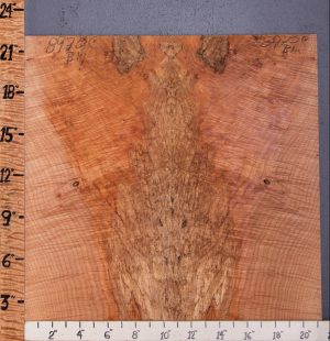 5A Spalted Curly Maple Bookmatch Microlumber 21"1/4 X 22" X 3/8 (NWT-8970C)