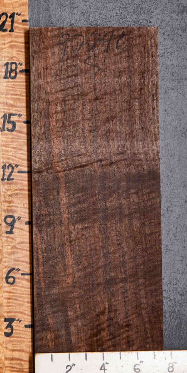 5A Block Marbled Curly Claro Walnut 7"1/2 X 20" X 1"1/2 (NWT-9729C)