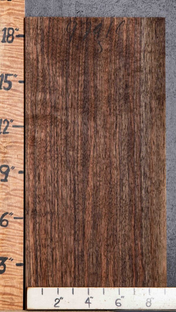 5A Block Marbled Curly Claro Walnut 9"1/4 X 19" X 1" (NWT-9741C)