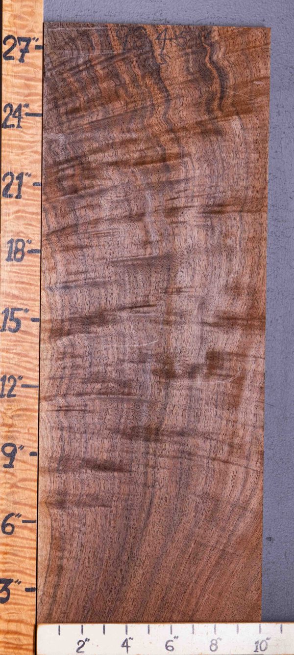 Musical Curly Marbled Claro Walnut Lumber 10" X 28" X 4/4 (NWT-9245C)