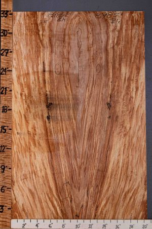 5A Spalted Curly Maple Bookmatch Microlumber 20"1/2 X 33" X 1/2 (NWT-8985C)