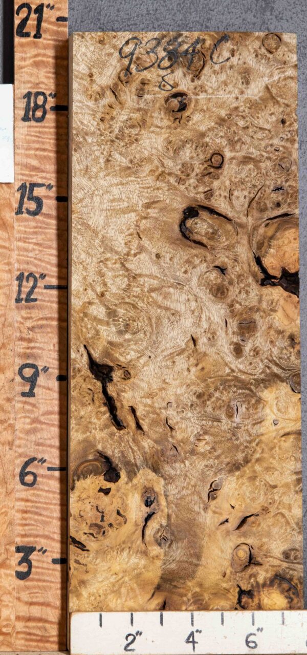 5A Burl Myrtlewood Lumber 8"1/4 X 17" X 1"3/4 (NWT-9384C) - Image 2