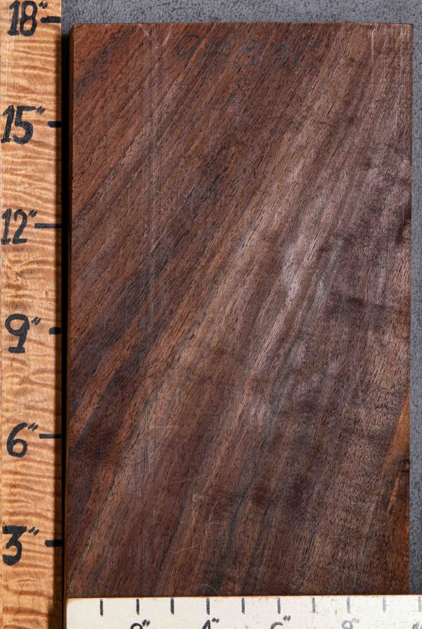 Musical Marbled Claro Walnut Lumber 9"3/4 X 17" X 1"3/4 (NWT-9537C)