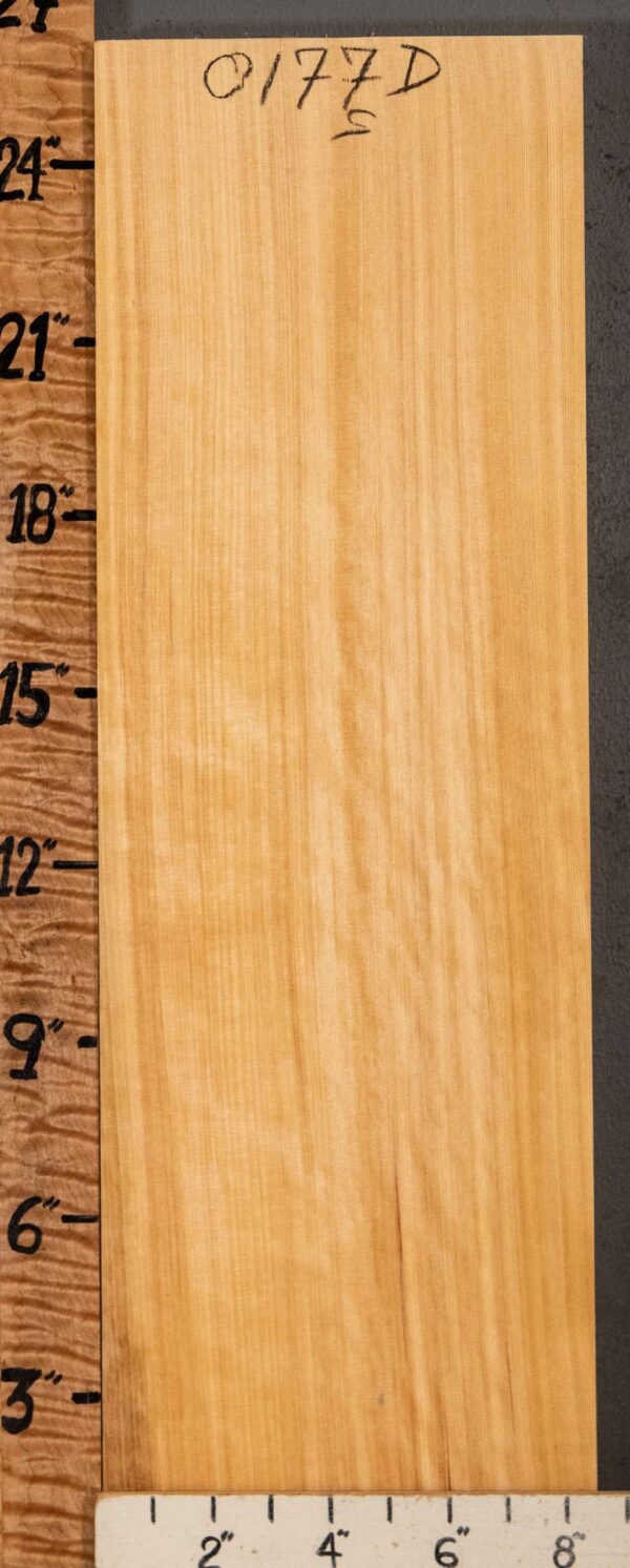 Musical Billet Port Orford White Cedar Vertical Grain 8"3/8 X 26" X 1"5/8 (NWT-0177D)