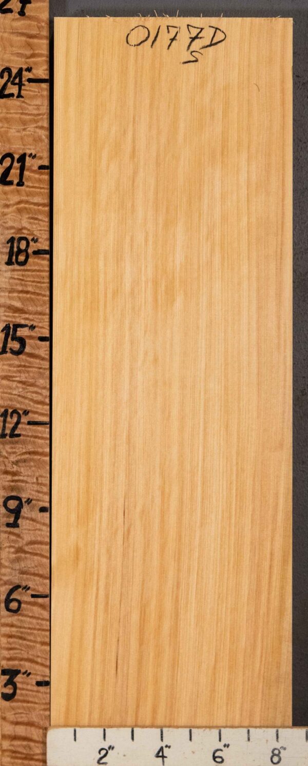 Musical Billet Port Orford White Cedar Vertical Grain 8"3/8 X 26" X 1"5/8 (NWT-0177D) - Image 2