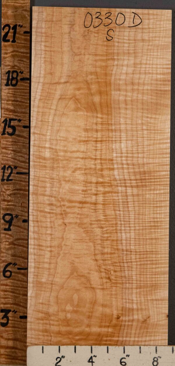 Musical Billet Curly Maple 8"3/4 X 22" X 2"1/8 (NWT-0330D)