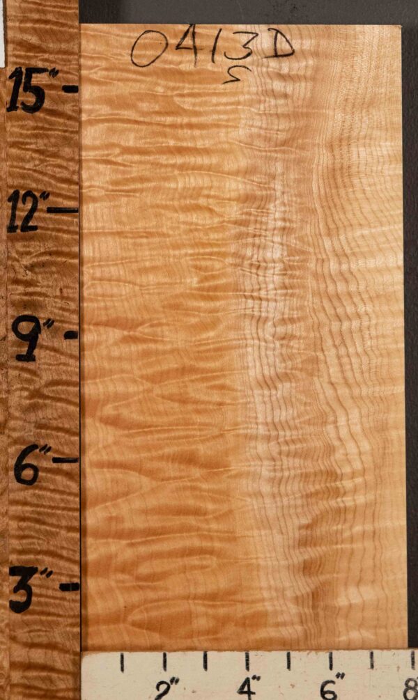 Musical Billet Curly Maple 7"7/8 X 16" X 1"7/8 (NWT-0413D) - Image 2