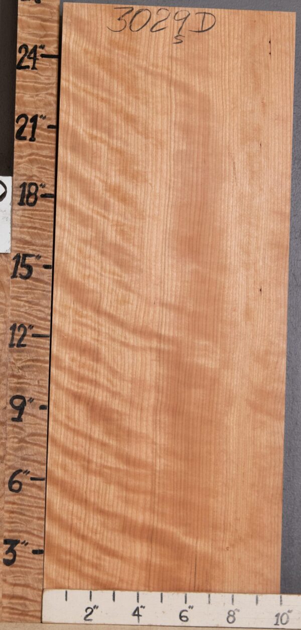 Musical Billet Curly Cherry Vertical Grain Lumber 10" X 26" X 1"7/8 (NWT-3029D) - Image 2