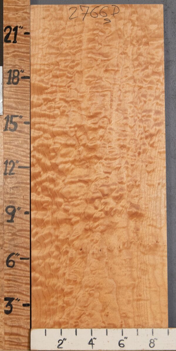 Musical Billet Quilted Maple Lumber 9" X 22" X 1"1/4 (NWT-2766D) - Image 2