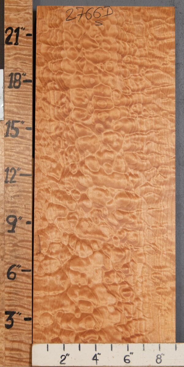 Musical Billet Quilted Maple Lumber 9" X 22" X 1"1/4 (NWT-2766D)