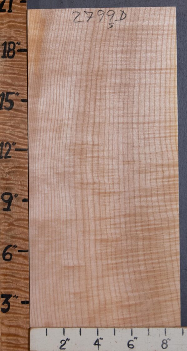 Musical Billet Curly Maple Vertical Grain Lumber 9" X 20" X 1"5/8 (NWT-2799D) - Image 2