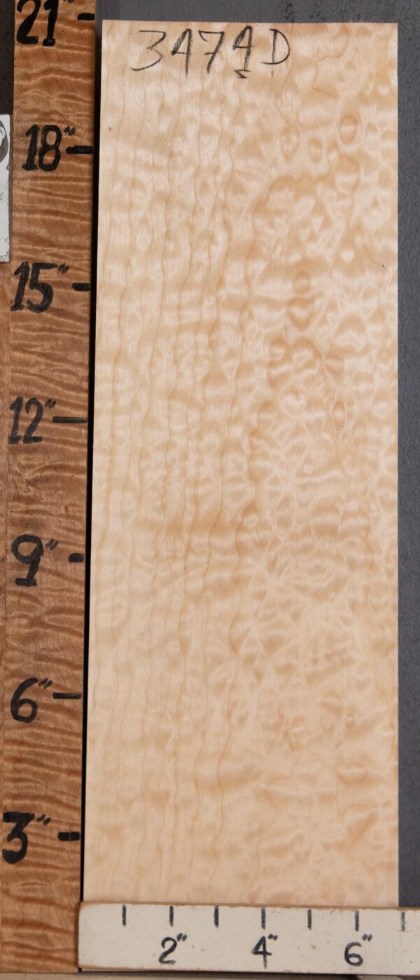 Musical Billet Quilted Popcorn Maple