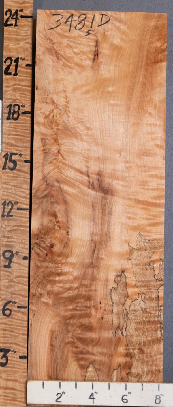 Musical Billet Spalted Quilted Maple