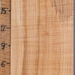 Musical Billet Red Heart Curly Maple