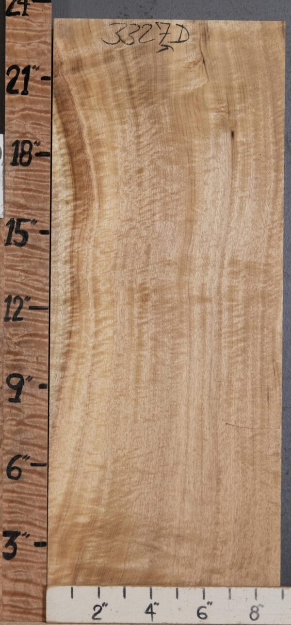 Musical Billet Curly Myrtlewood Lumber 9" X 23" X 2" (NWT-3327D) - Image 2