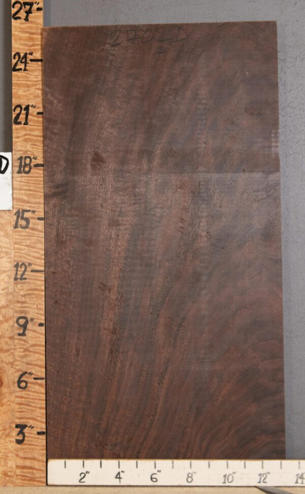 Musical Billet Marbled Claro Walnut Lumber 13"1/4 X 25" X 1"1/2 (NWT-2702D)